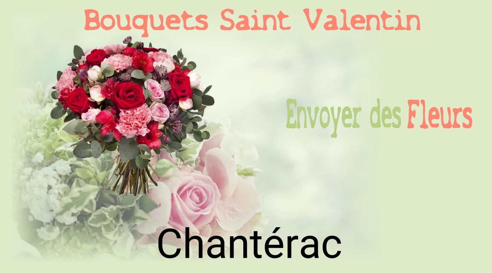 Roses de Saint-Valentin livrées à Chantérac